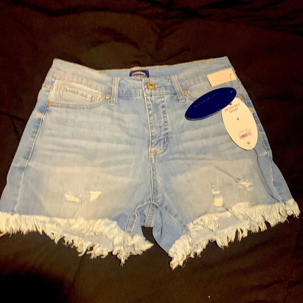 Blue jeans shorts by scoop